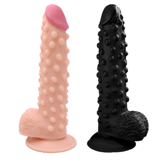 Studded Silicone Dildo