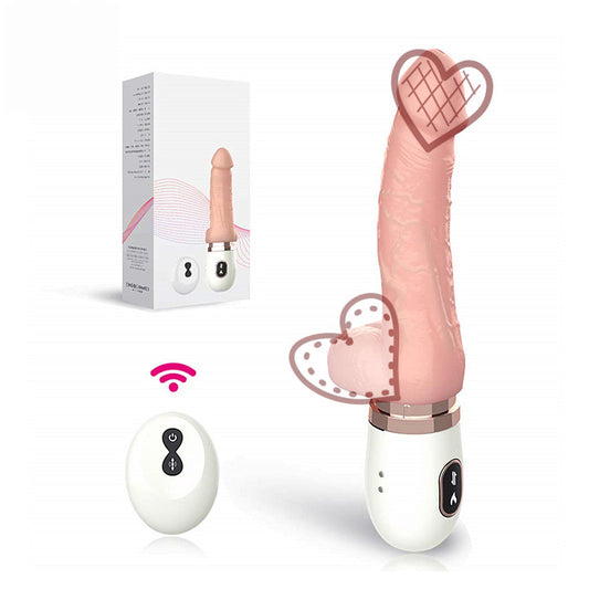 Wireless Heated Thrusting Vibrator
